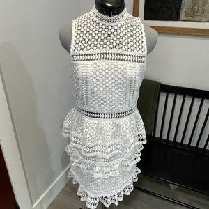 Red Dress Boutique White Lace Dress